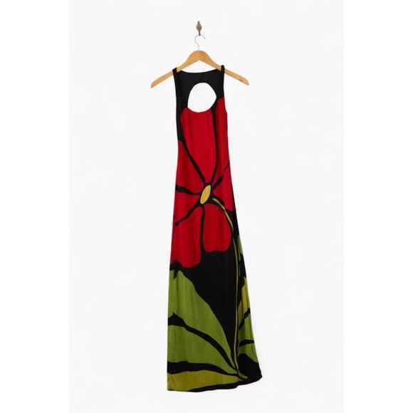 CALA DE LA CRUZ Solange Dress in Multicolored Floral - Picture 4 of 8